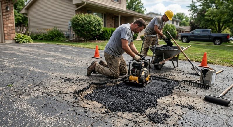 Driveway Patching Service in Los Angeles, CA
